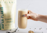 protein smoothie recipes, plant-based protein, vegan protein shake, healthy breakfast ideas, muscle recovery smoothie, chocolate protein smoothie, green smoothie, collagen smoothie, dairy-free protein shake, superplants protein powder